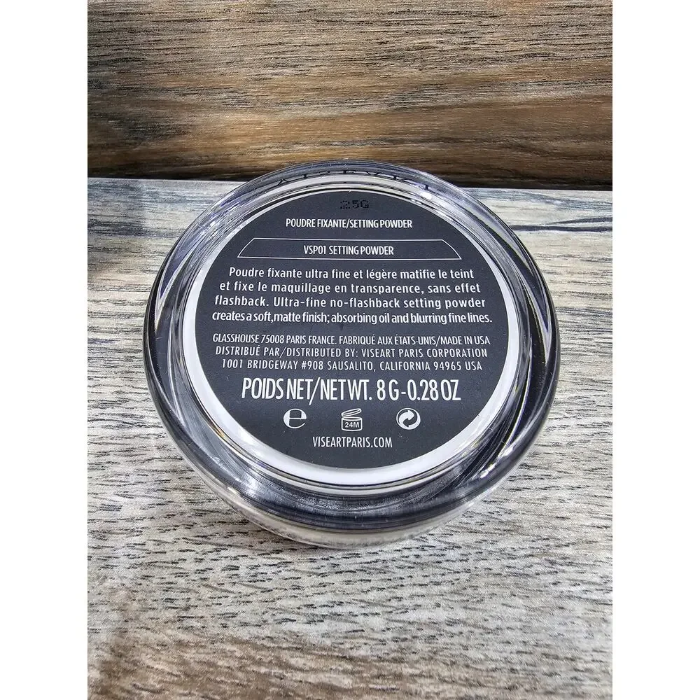 Viseart Paris Translucent Setting Powder Invisible Seamless Matte 0.28oz
